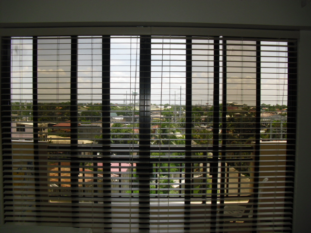 Installation of Wood Blinds in Las Pinas City