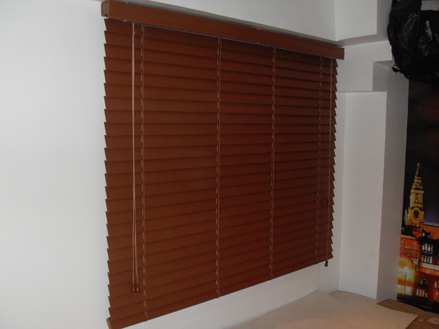 Installed Durawood Blinds at Quezon City Philippines