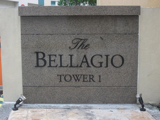 Belagio Tower Condominium Signage