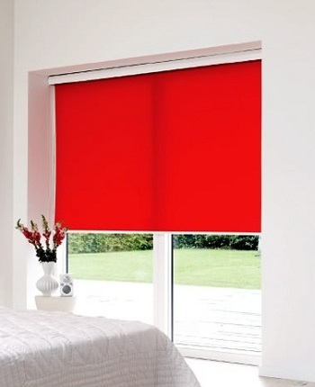 Window Blinds Warm Colors