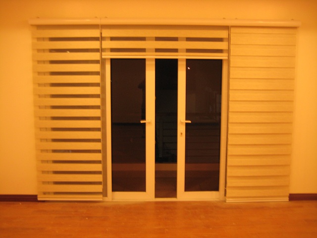 Completely Open Combi Blinds