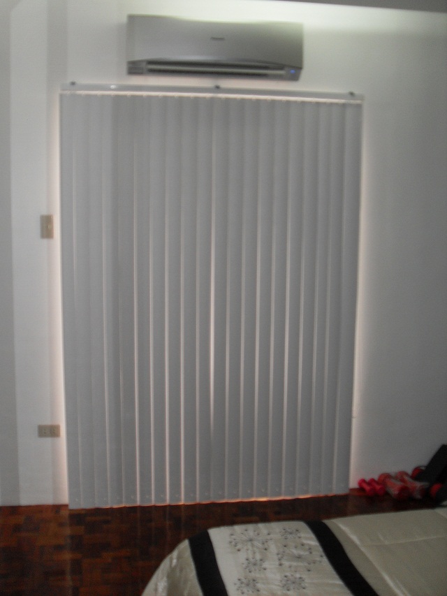 PVC Vertical Blinds Installation at Oriental Place Pasong Tamo, Makati