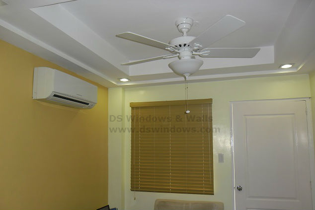 Installed Faux Wood Blinds in Calabarzon Area