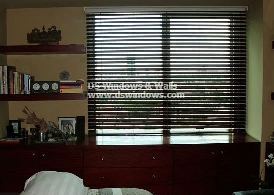 Wood Blinds Installed in Commonwealth Quezon City.
