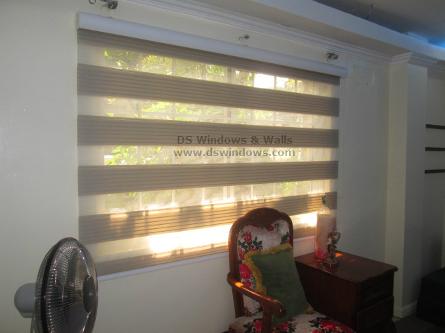 Combi Blinds Installed in White Plains, Quezon City, Philippines