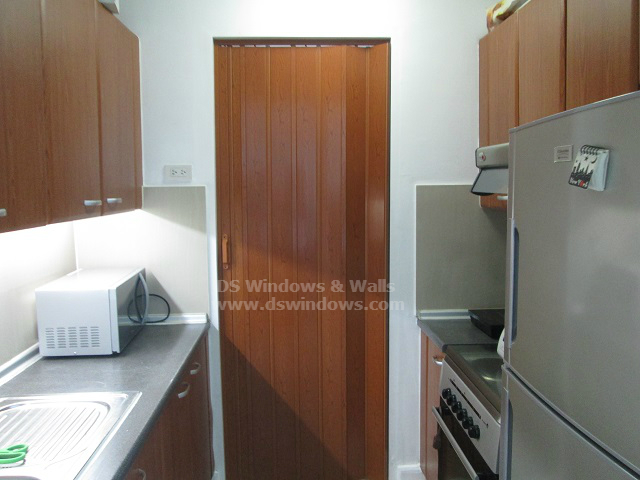 Wood-like PVC Folding Door
