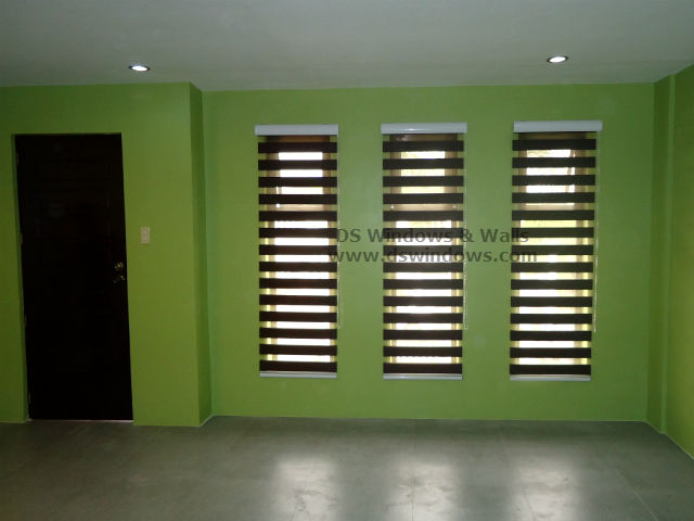 Dual Shade Blinds for Vertical Windows - Angono Rizal, Philippines