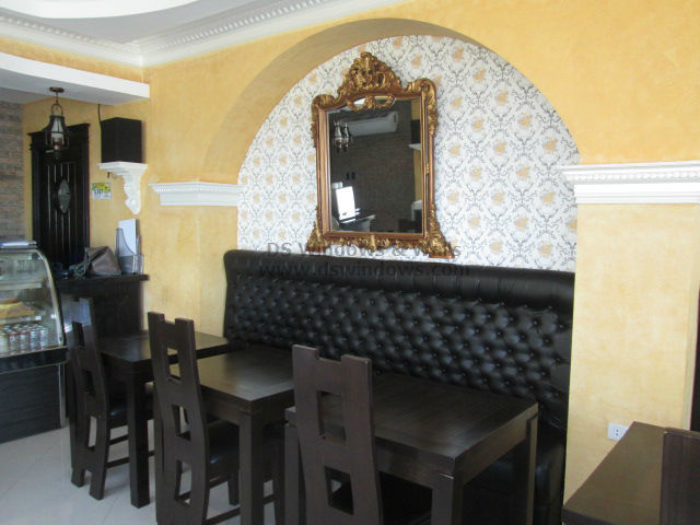 Patterned Wallpaper installed at Tomas Morato, Quezon City