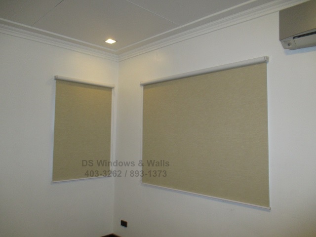 Standard Roller Blinds without Valence