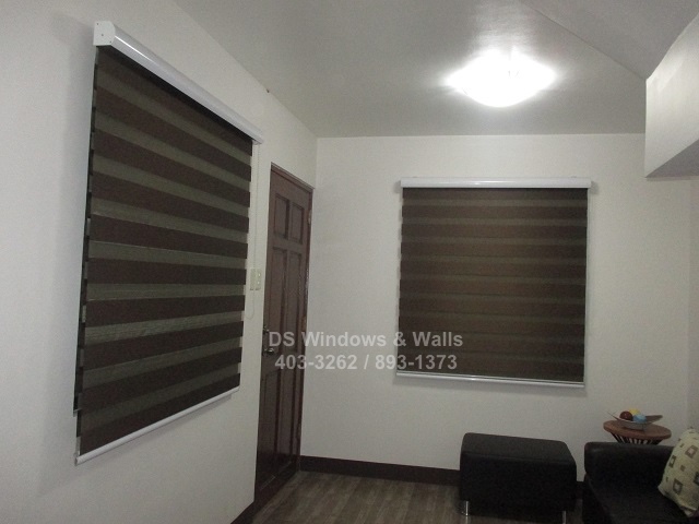 Combi blinds choco color