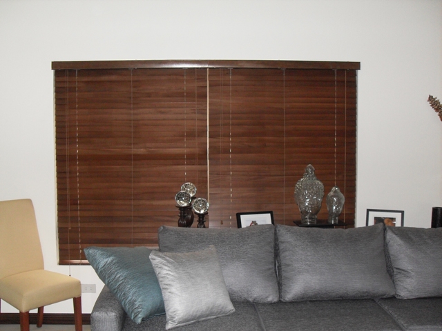 Wood Blinds at White Plains Quezon City