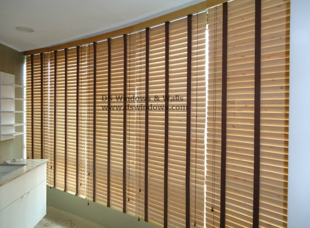 Real Wood Blinds Installed in Gramercy Residences, Makati City