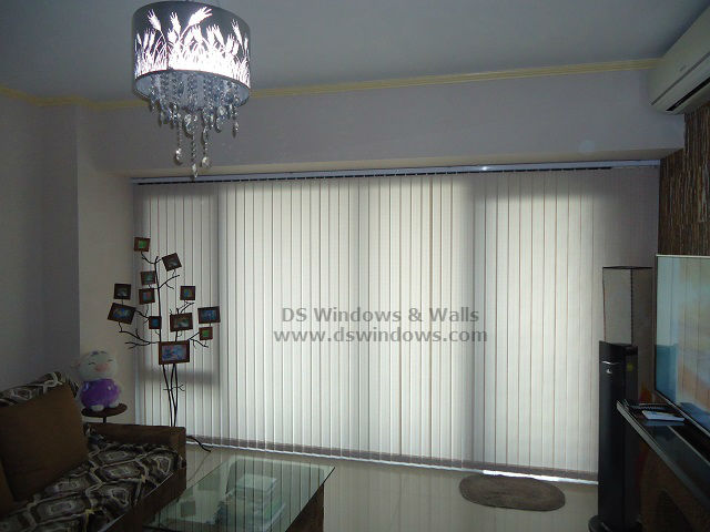 Fabric Vertical Blinds installed at Quezon City, Philippines