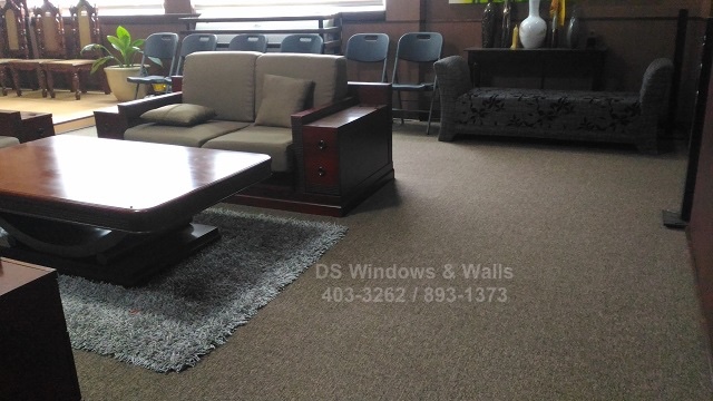 Premium nylon carpet close-up