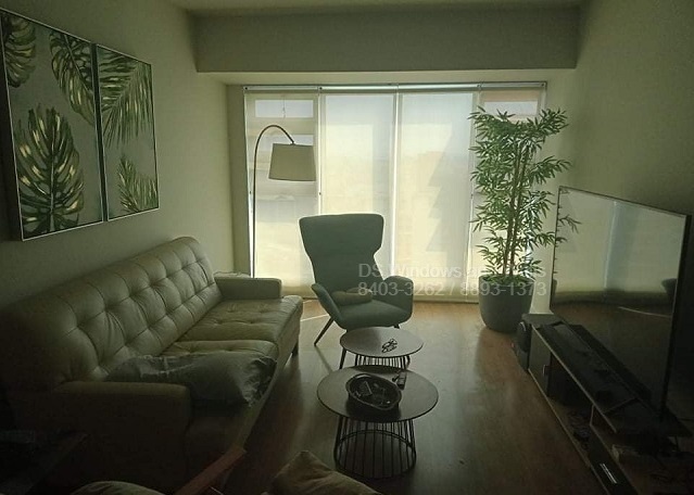 Roll up blinds for living room