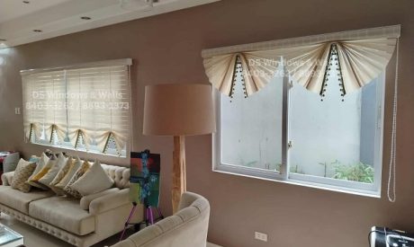 Combi blinds in a BGC living room