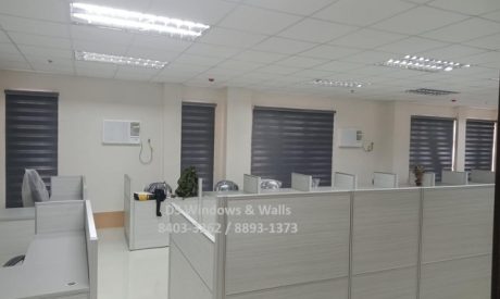 Korean blinds in a modern office