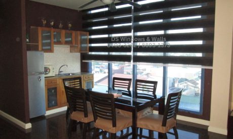 Korean blinds in a Pasay dining area